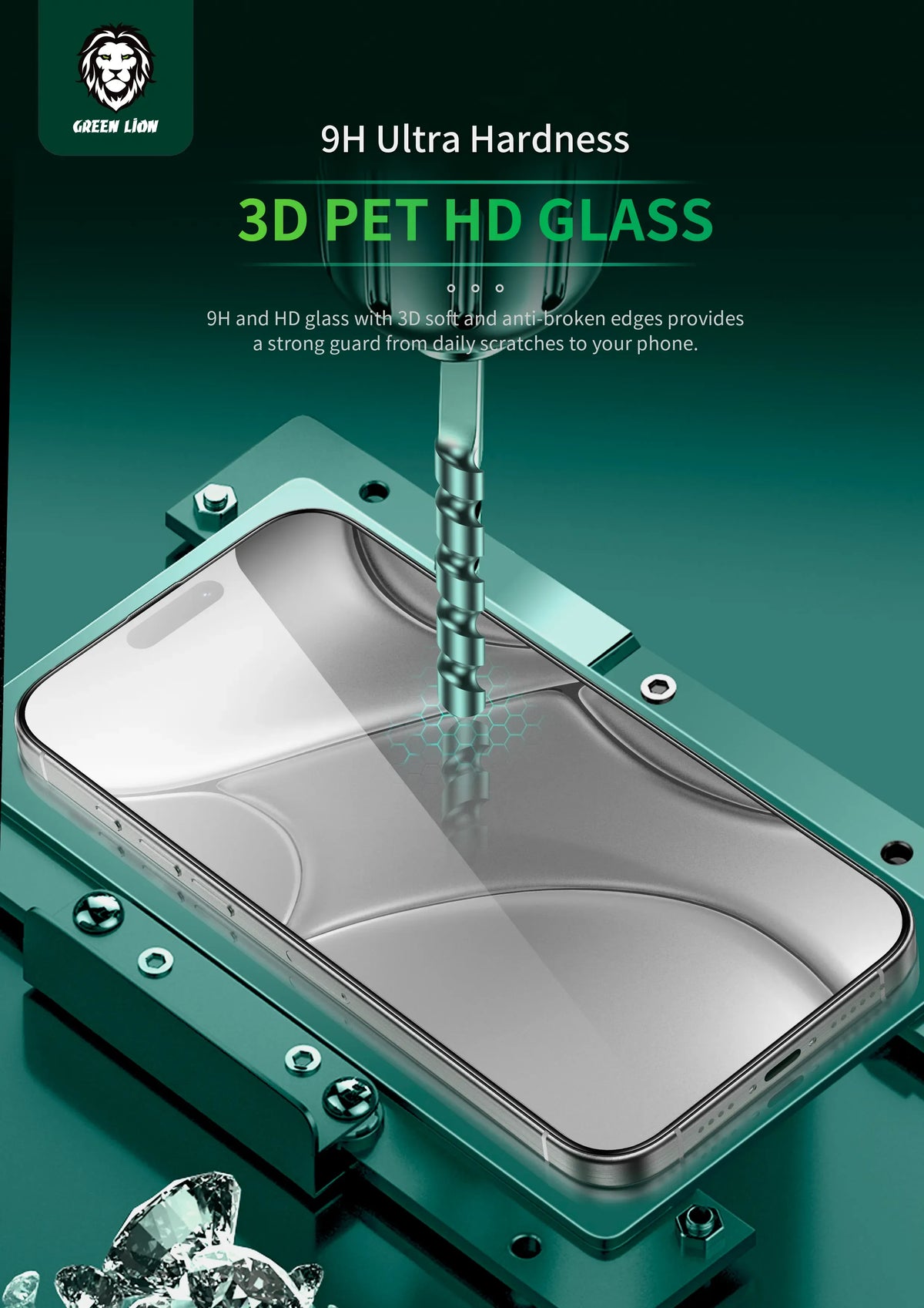 Green Lion 4 In 1 Defender Pack - Transparent – image 5