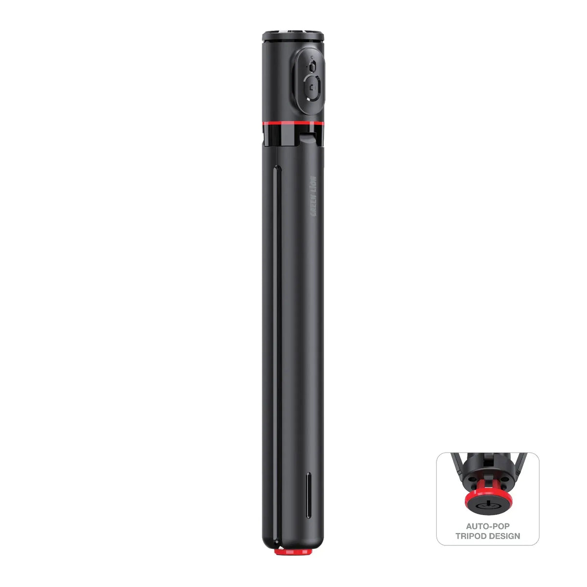 Green Lion Auto Pop Tripod Magnetic Remote Black – image 3