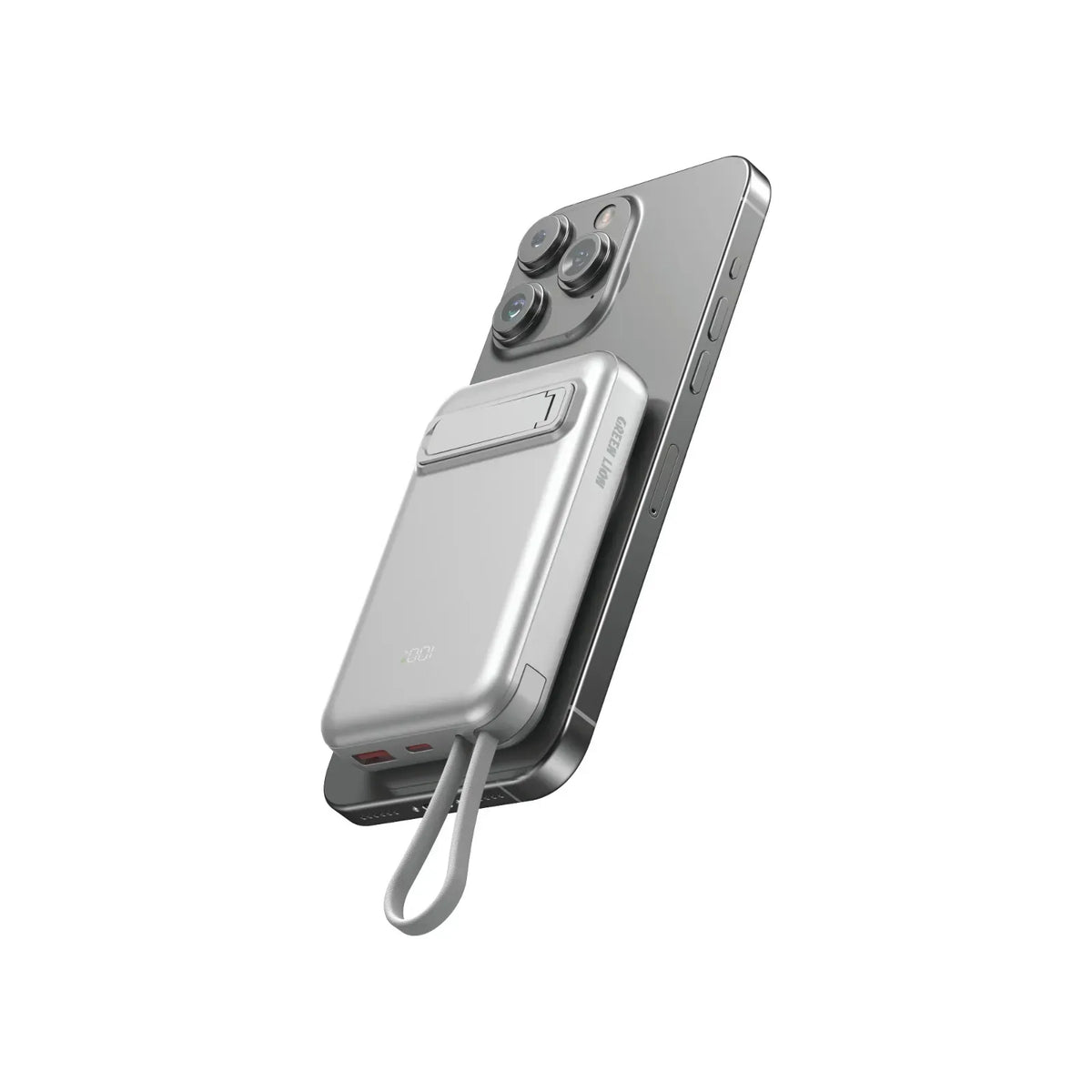 Green Lion DXBMAGSAFE Power Bank 10000 m Ah - Silver – image 3