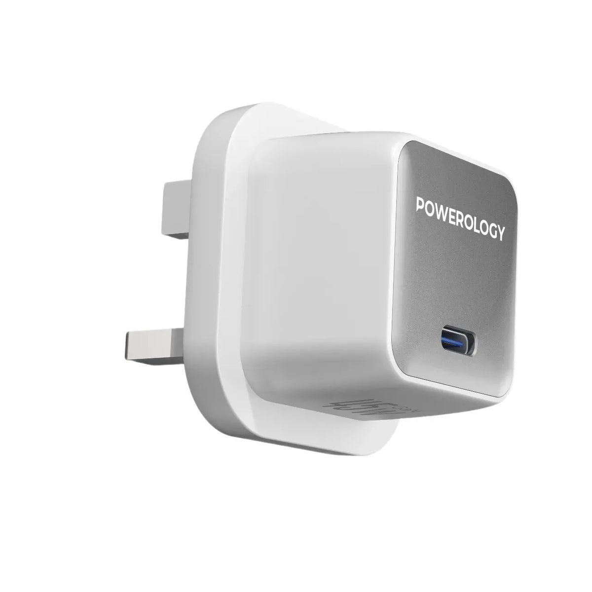 Powerology QX 45 W Pocket-Sized GAN Adapter - White – image 3
