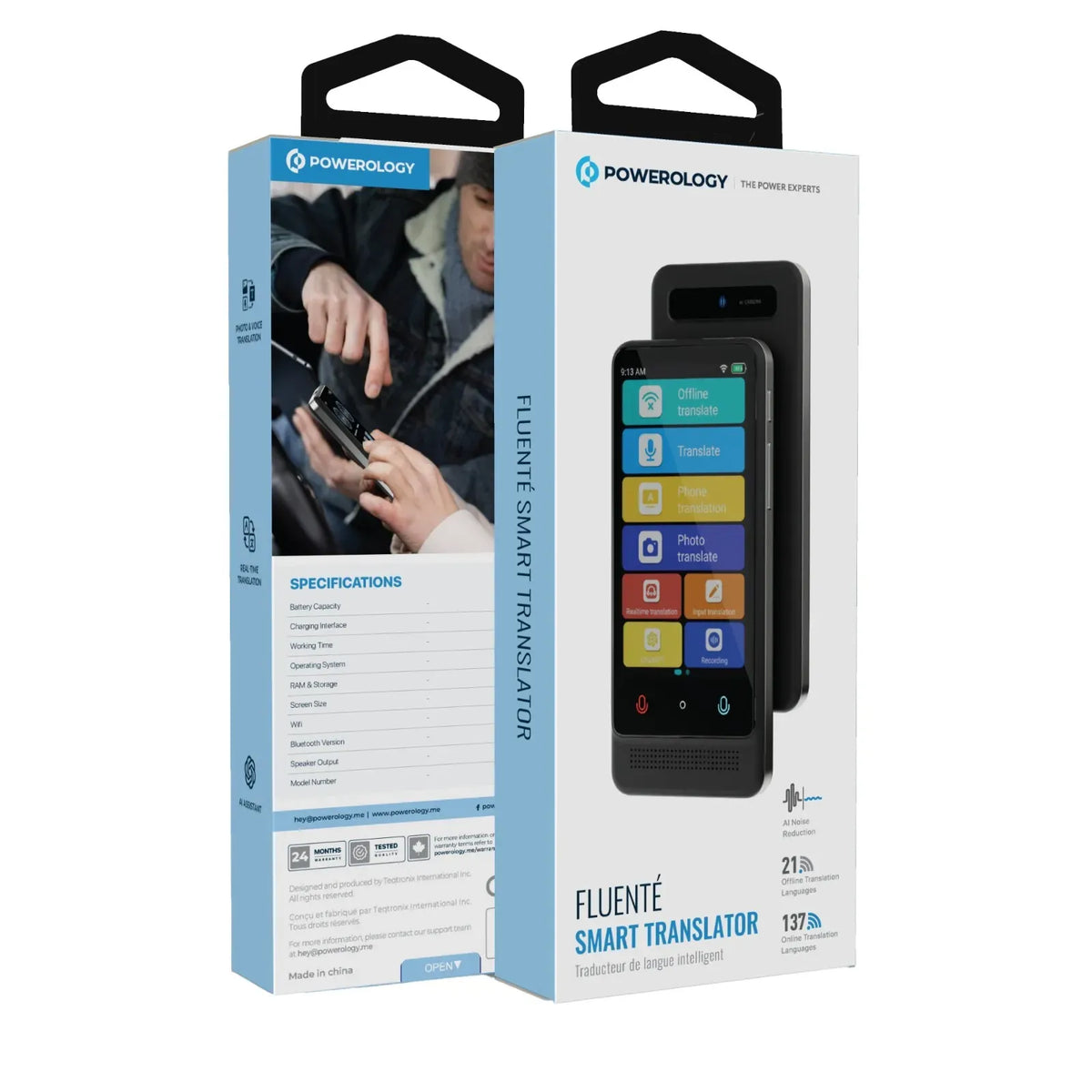 Powerology Smart Translator Black – image 8