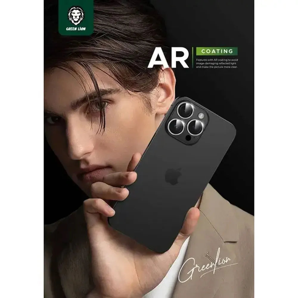 Green Lion Trio Camera Lens Iphone15pro 15pro Max Clear – image 8