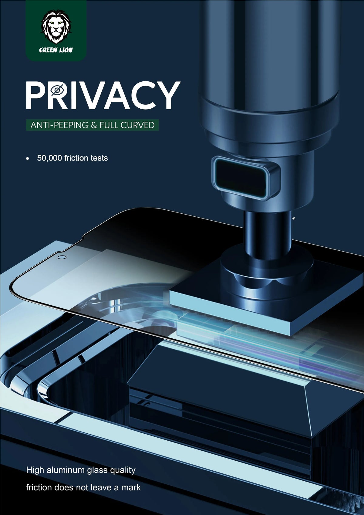 Green Lion Diego Pet Privacy Screen Protector - Black Edge/Privacy – image 9