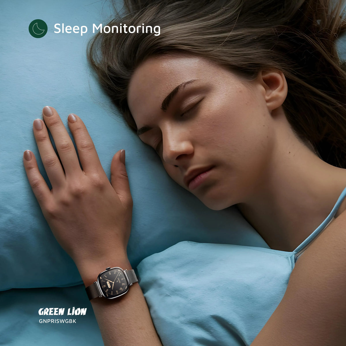 Green Lion Princess Smart Watch - GlossyBlack – image 8
