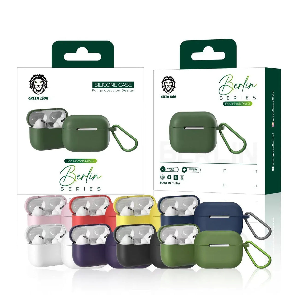 Green Lion Berlin Series Silicone Case - Blue – image 3