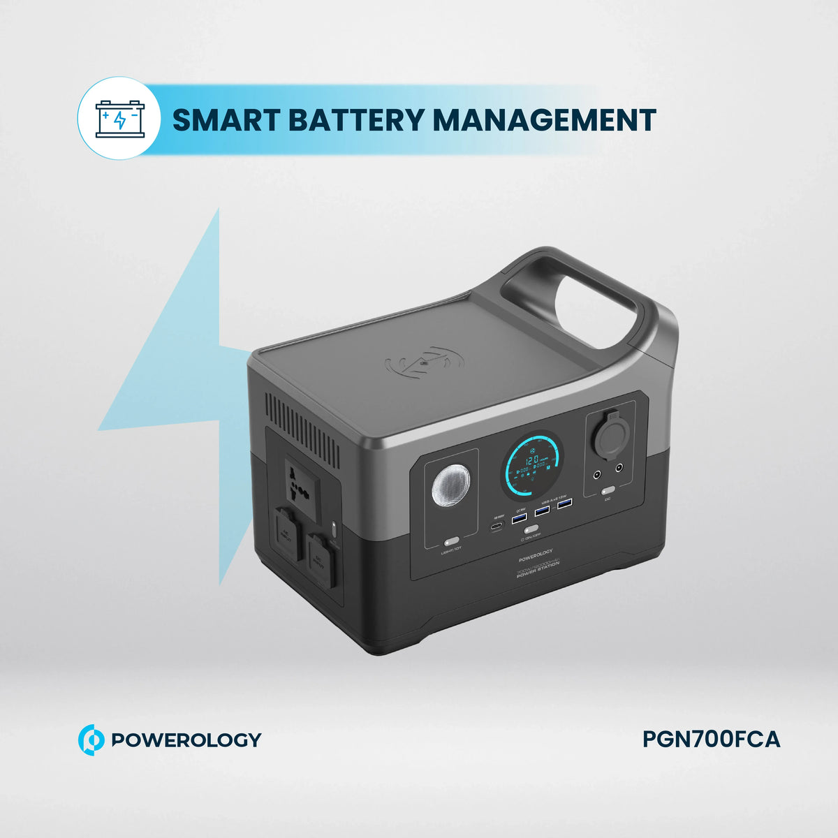 Bk Powerology Portable Power Generator Fast Charging with App 120000mAh 700w – image 12