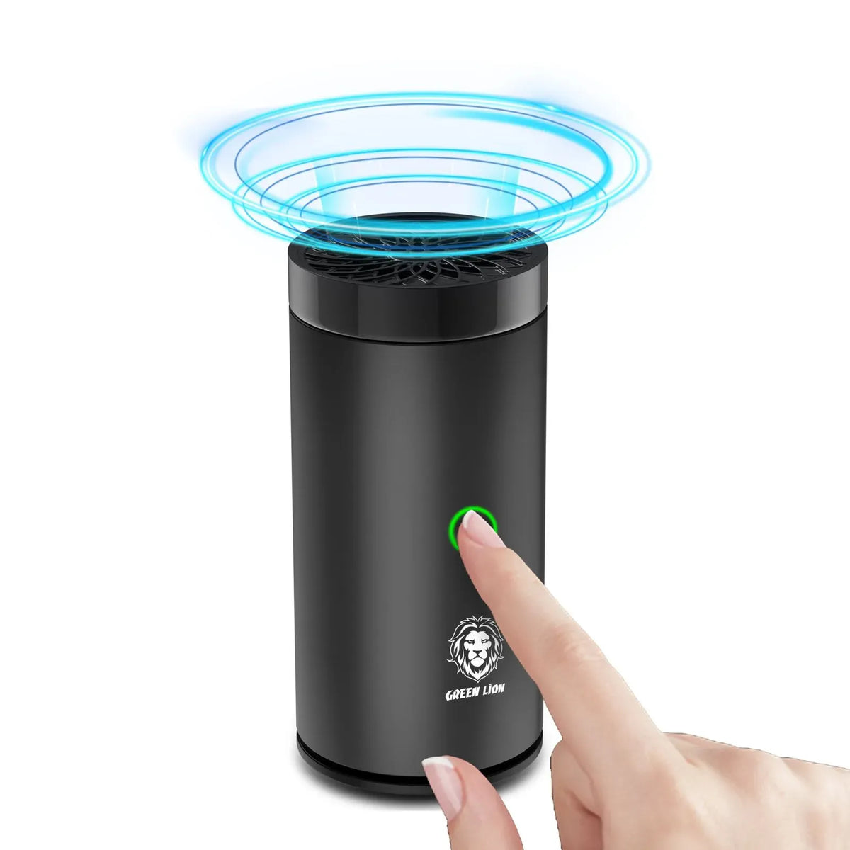 Green Lion Smart Bakhour Rechargeable Electric Car Incense Burner - Black – image 3