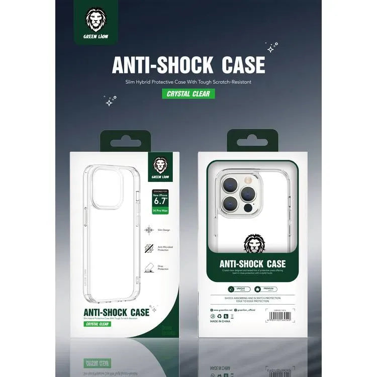 Green Lion Crystal Clear Case – image 3
