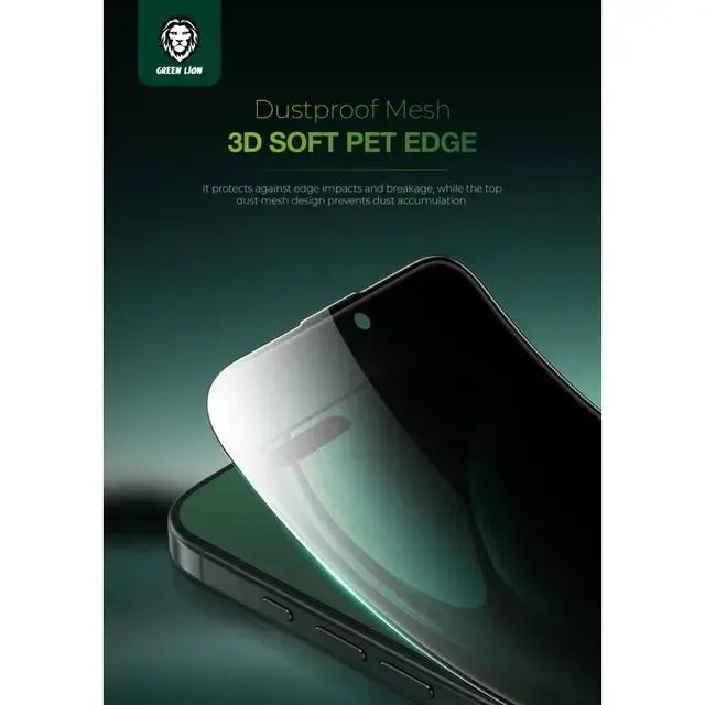 Green Lion 9 HSteve Matte Privacy Anti-Peeping Dull Glass - Black Edge/Privacy – image 14