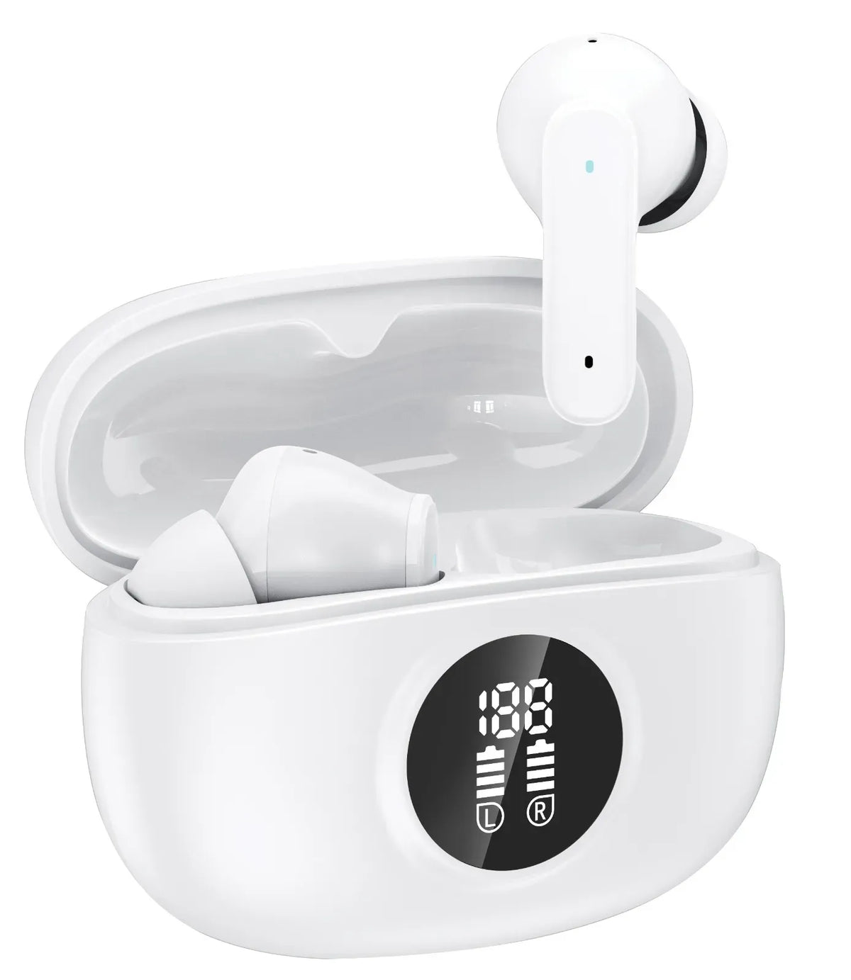 Green Lion Orlando True Wireless Earbuds - White – image 4