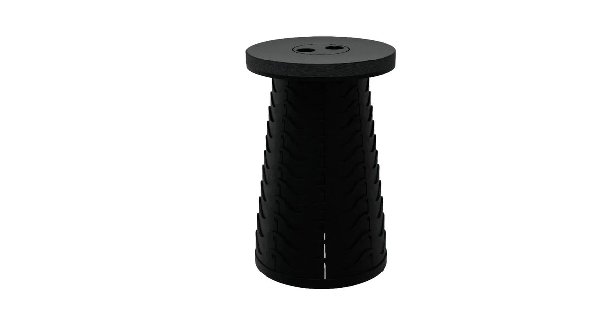 Green Lion 2 in 1 Foldable Table Stool Black – image 7