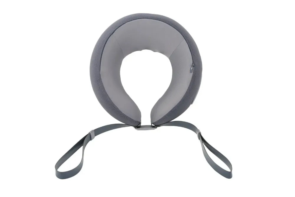 Green Lion Ergonomic Pillow with Neck Massager Function Gray – image 6