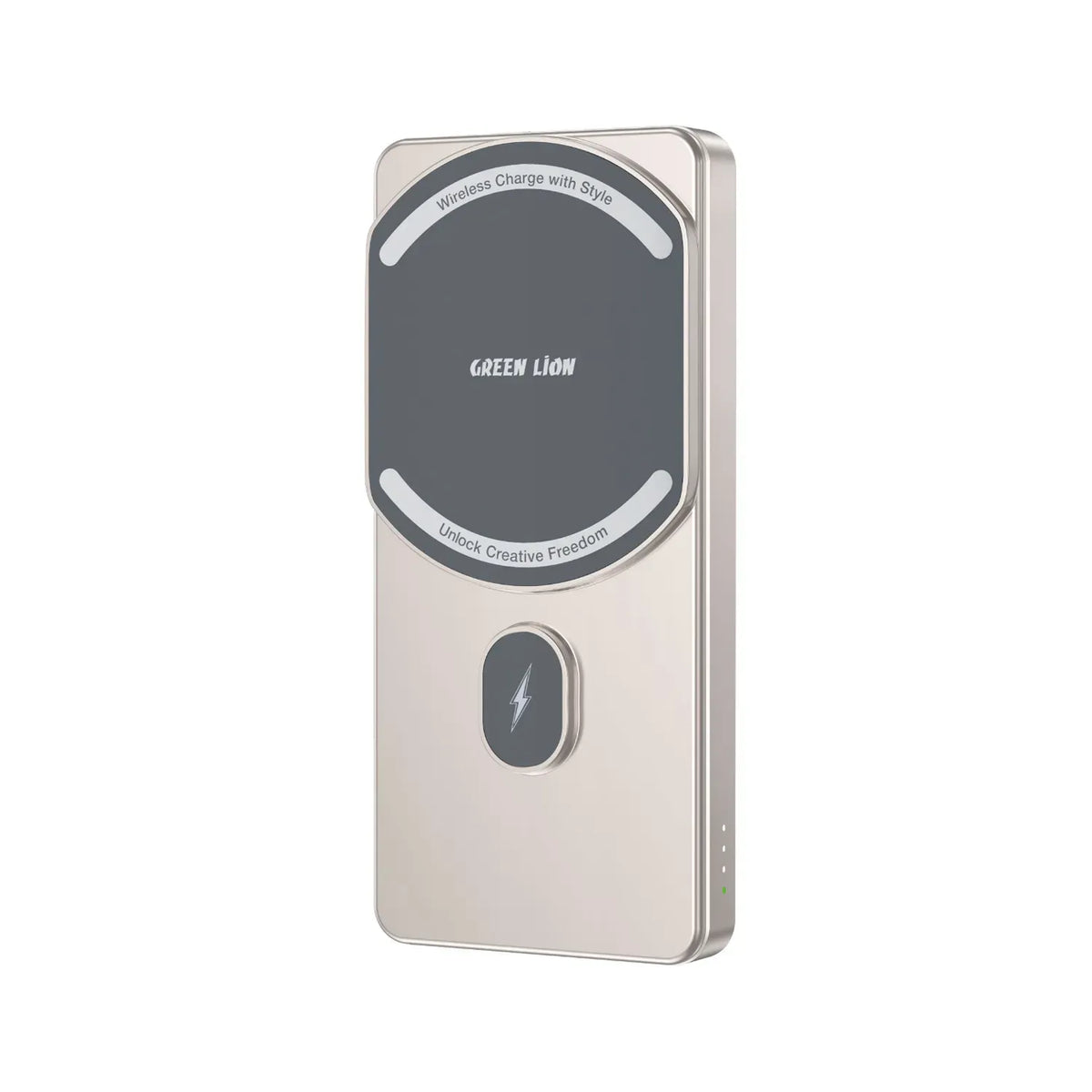 Green Lion 10000 m Ah Milton Power Bank - Titanium – image 5