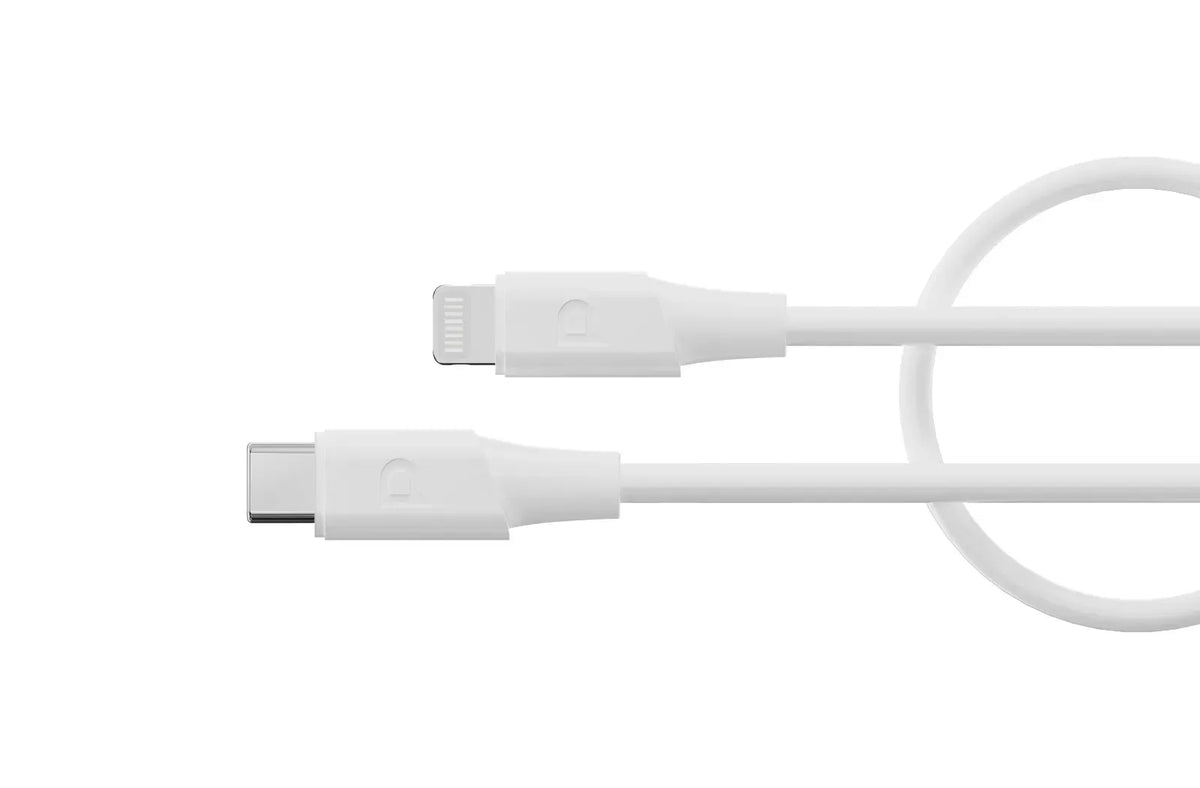 Powerology Power Sync Flex USB-C to Lightning 2 MCable PD 30 W - White – image 3