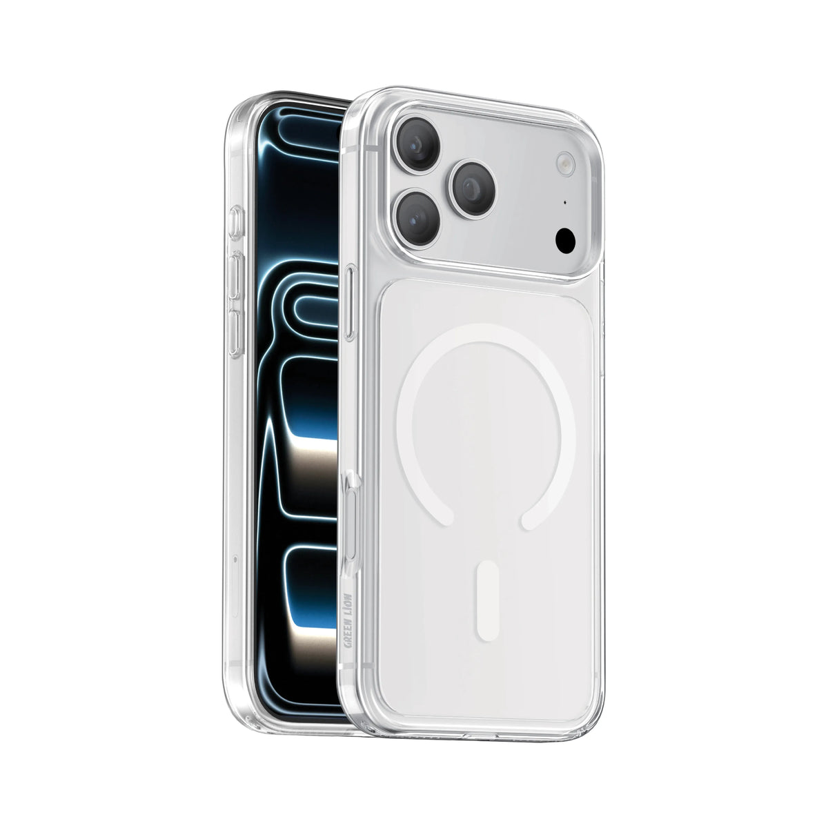 Green Lion Mag Safe Crystal Clear