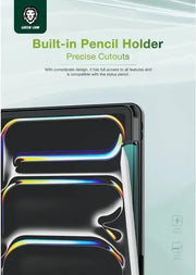 Green Lion Hogo Premium Casewith Pencil Holder - Black