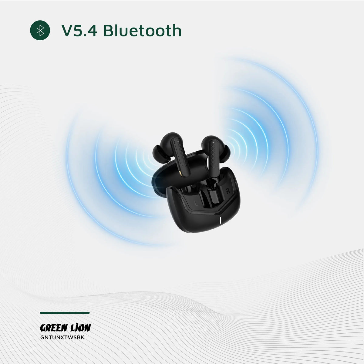 Green Lion Tune XTrue Wireless Earbuds - Black – image 10