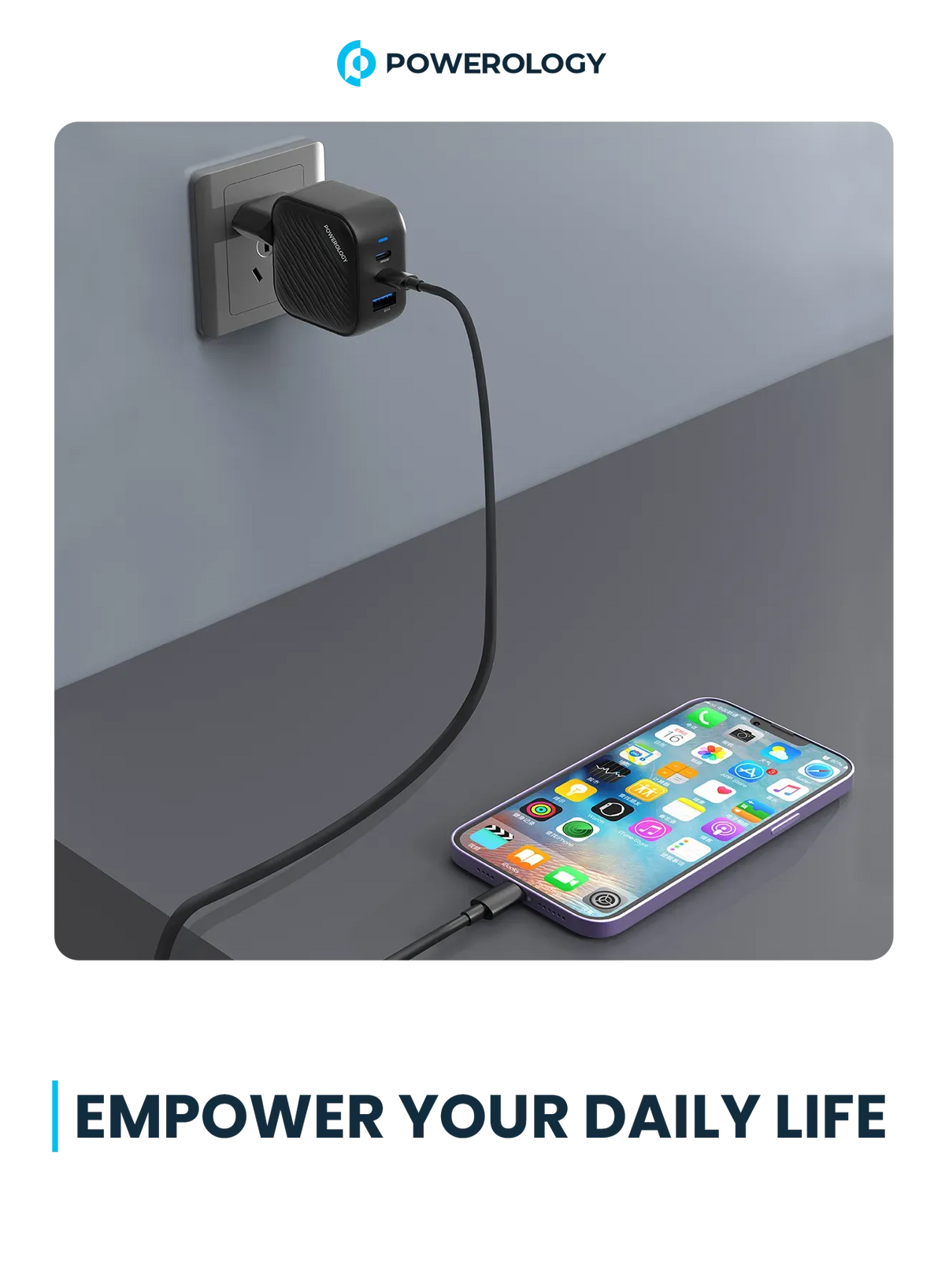 Powerology Gan Ultimate Eu Dual PD Charger – image 12