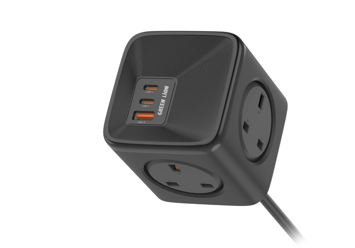 Green Lion 7 in 1 Compact 33w Pps Power Socket Black – image 8