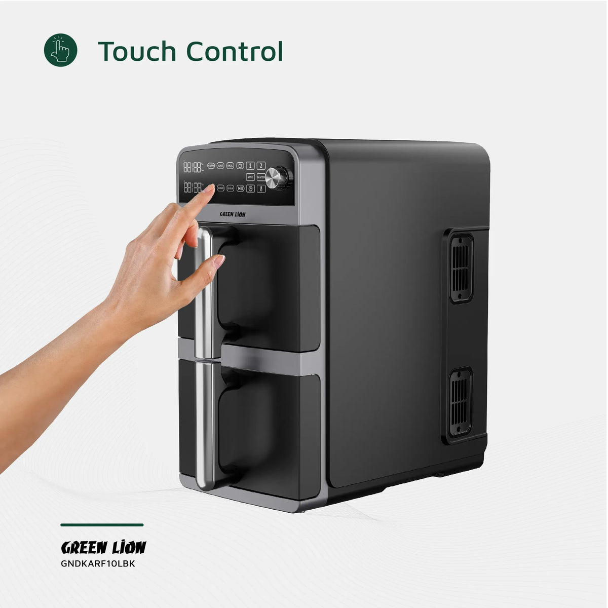 Green Lion Double Decker Air Fryer 10 L - Black – image 15