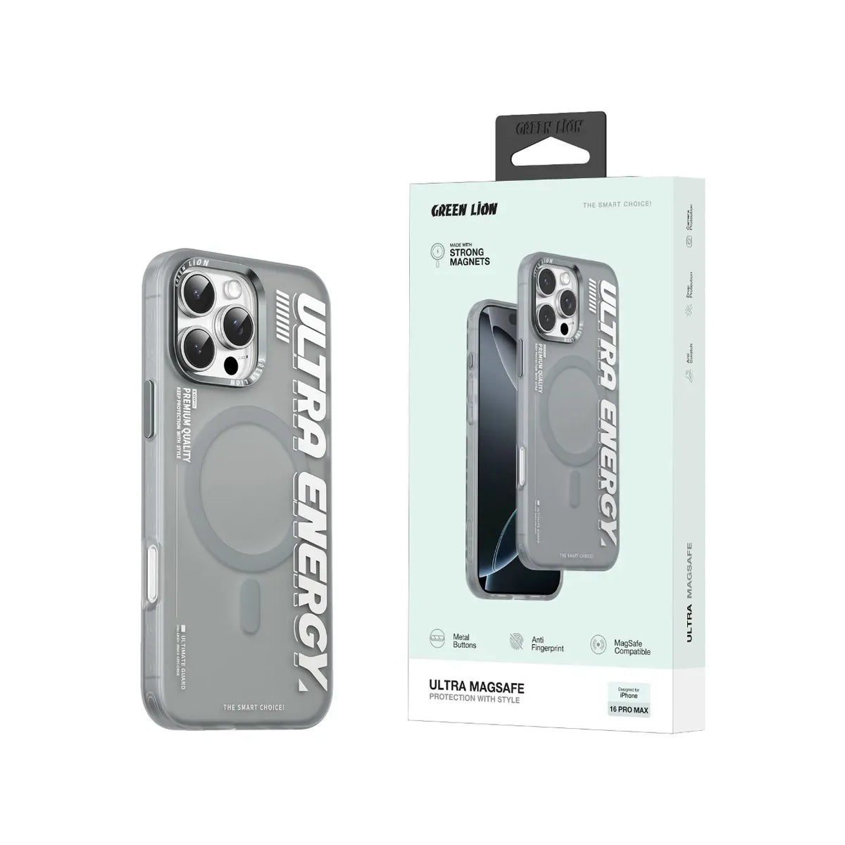 Green Lion Ultra Mag Safe Case - Natural Titanium – image 11