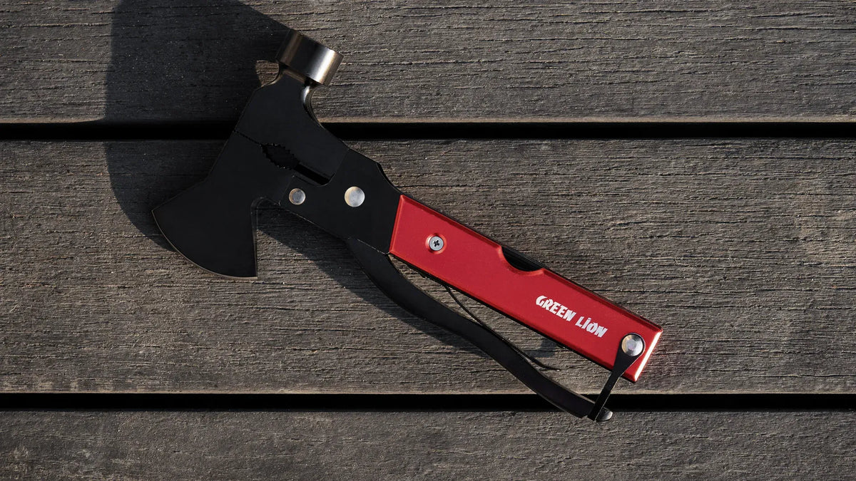 Green Lion Storm Breaker Multi Axe Hammer Red – image 8