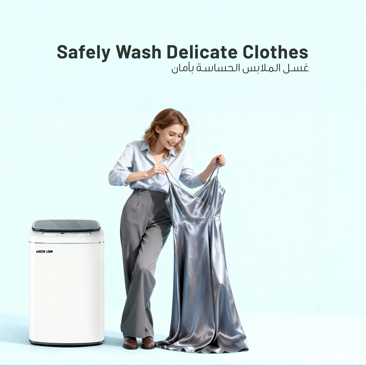 Green Lion Fully Automatic 22l Compact Washing Machine White – image 5