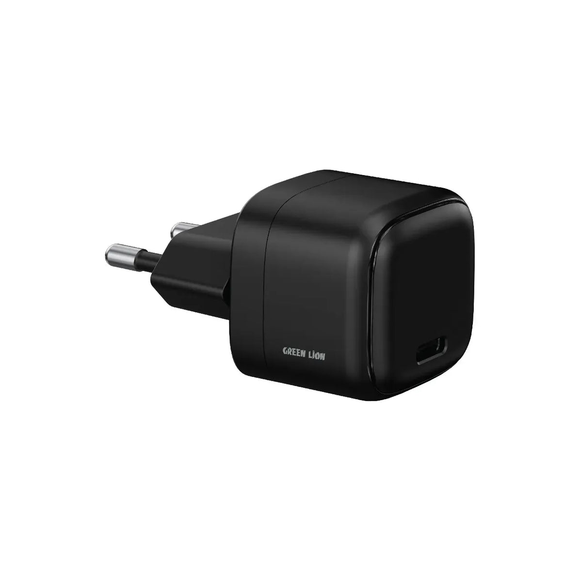 Green Lion NEXIOSingle Port Wall Charger EUPlug 20 W 1 C - Black