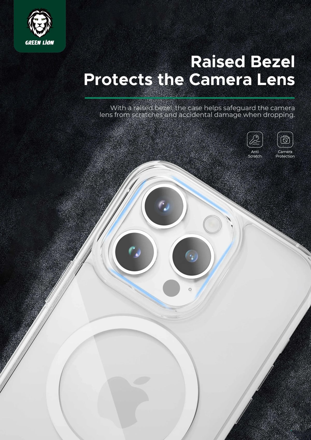 Green Lion Mag Safe Crystal Clear – image 9