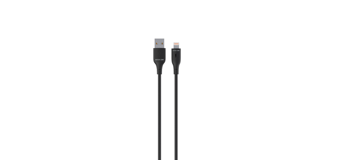 Green Lion USB A to Lightning Pvc Cable Black – image 3