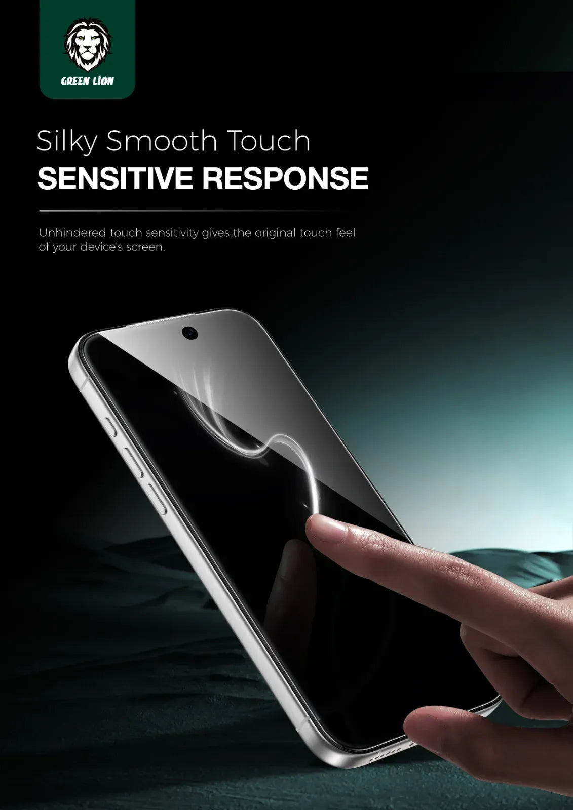 Green Lion 9 HSteve Privacy Screen Protector - Black Edge/Privacy – image 5