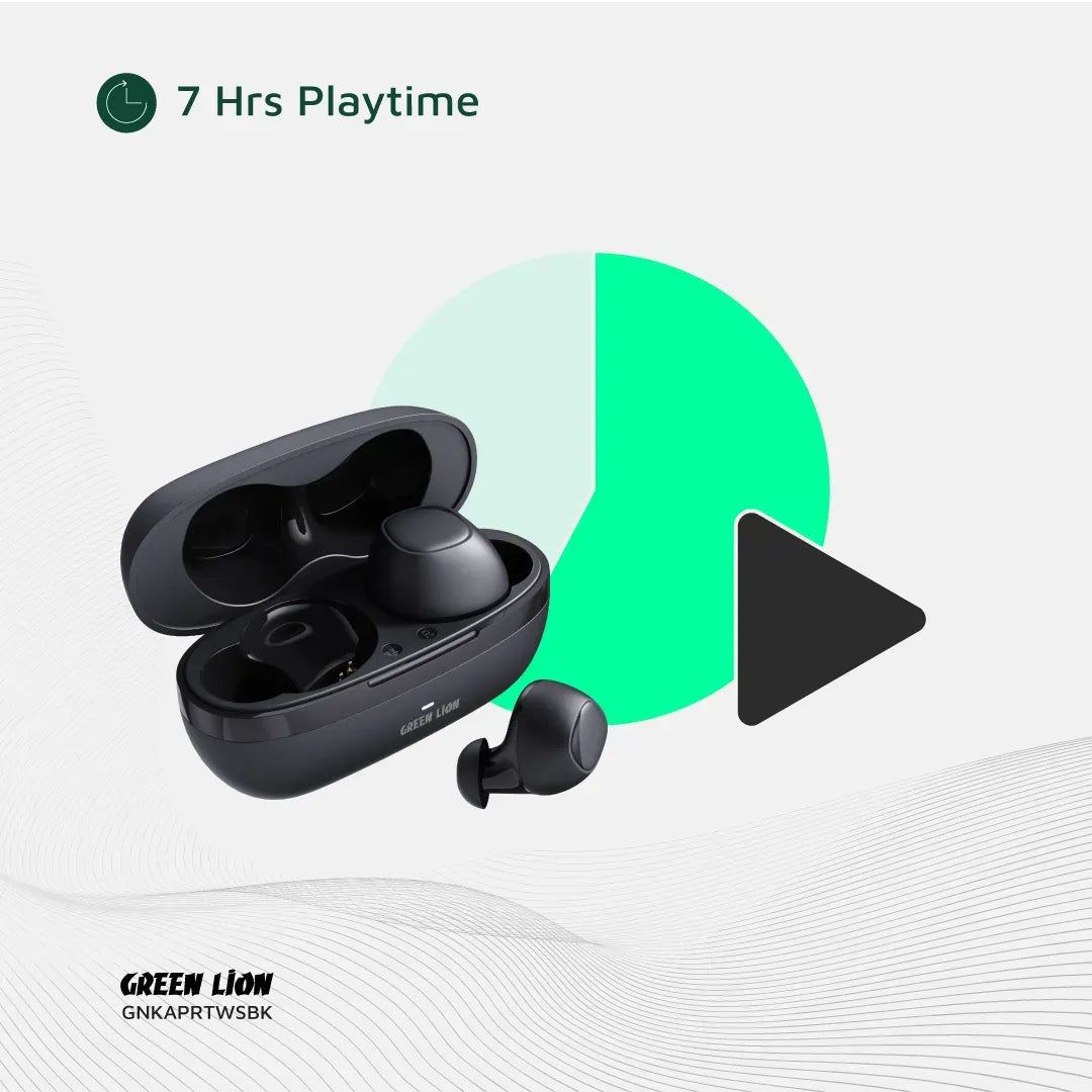 Green Lion Kaprun True Wireless Earbuds Black – image 16
