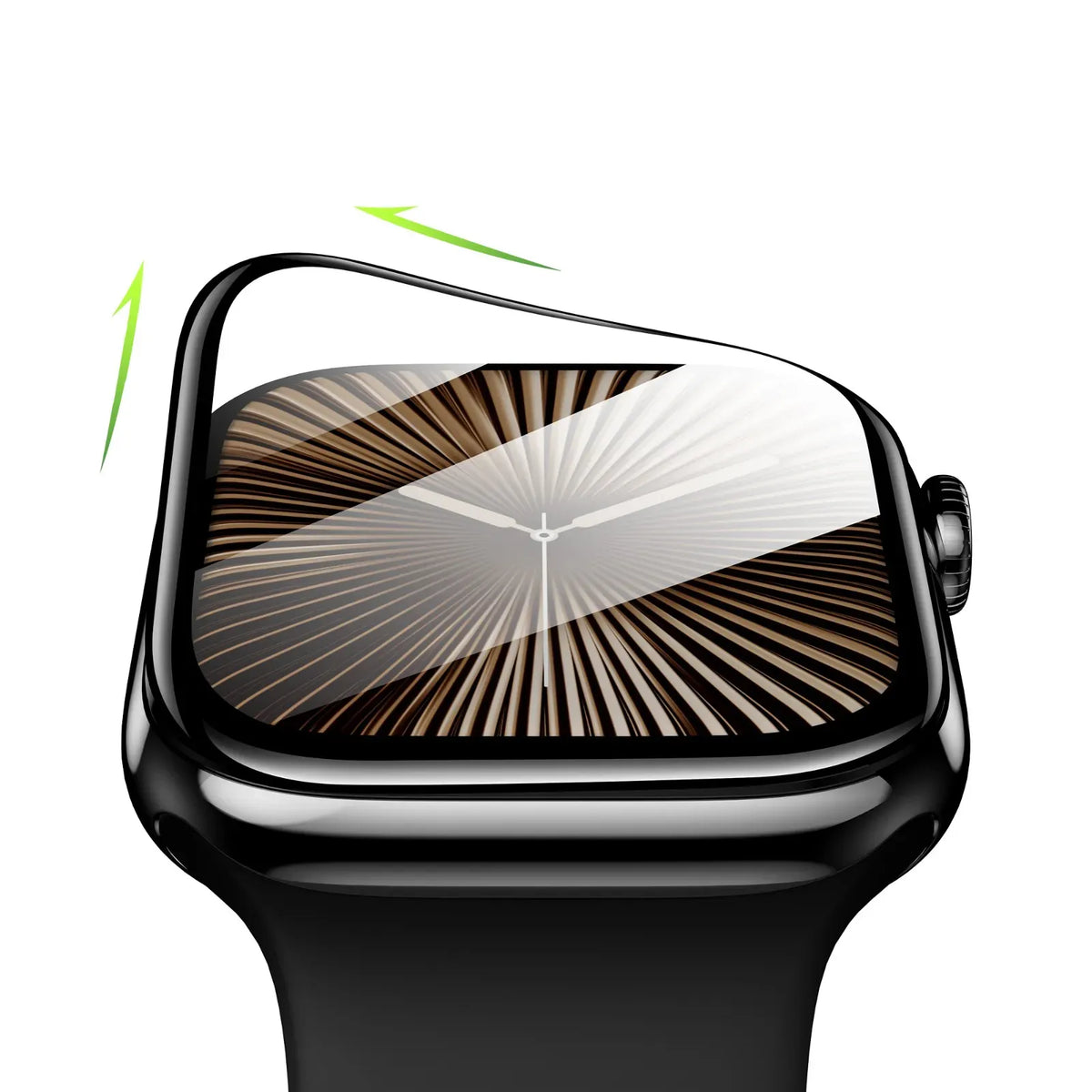 Green Lion 3 DScreen Protectorfor Apple Watch - Clear – image 6