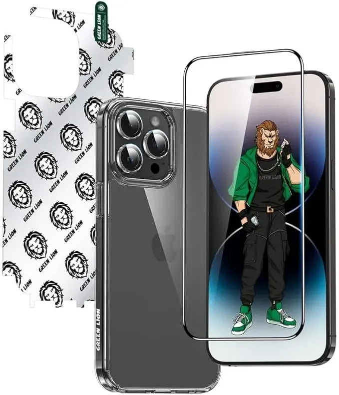 Green Lion 4 In 1 Defender Pack - Transparent – image 2
