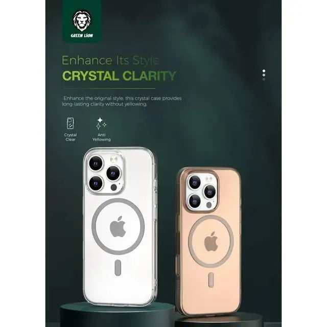 Green Lion Mag Safe Delgado Case - Clear – image 5