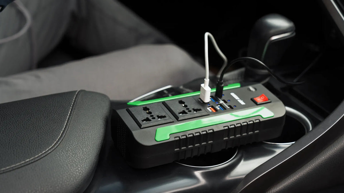 Green Lion Spark 300 Power Inverter - Black – image 11