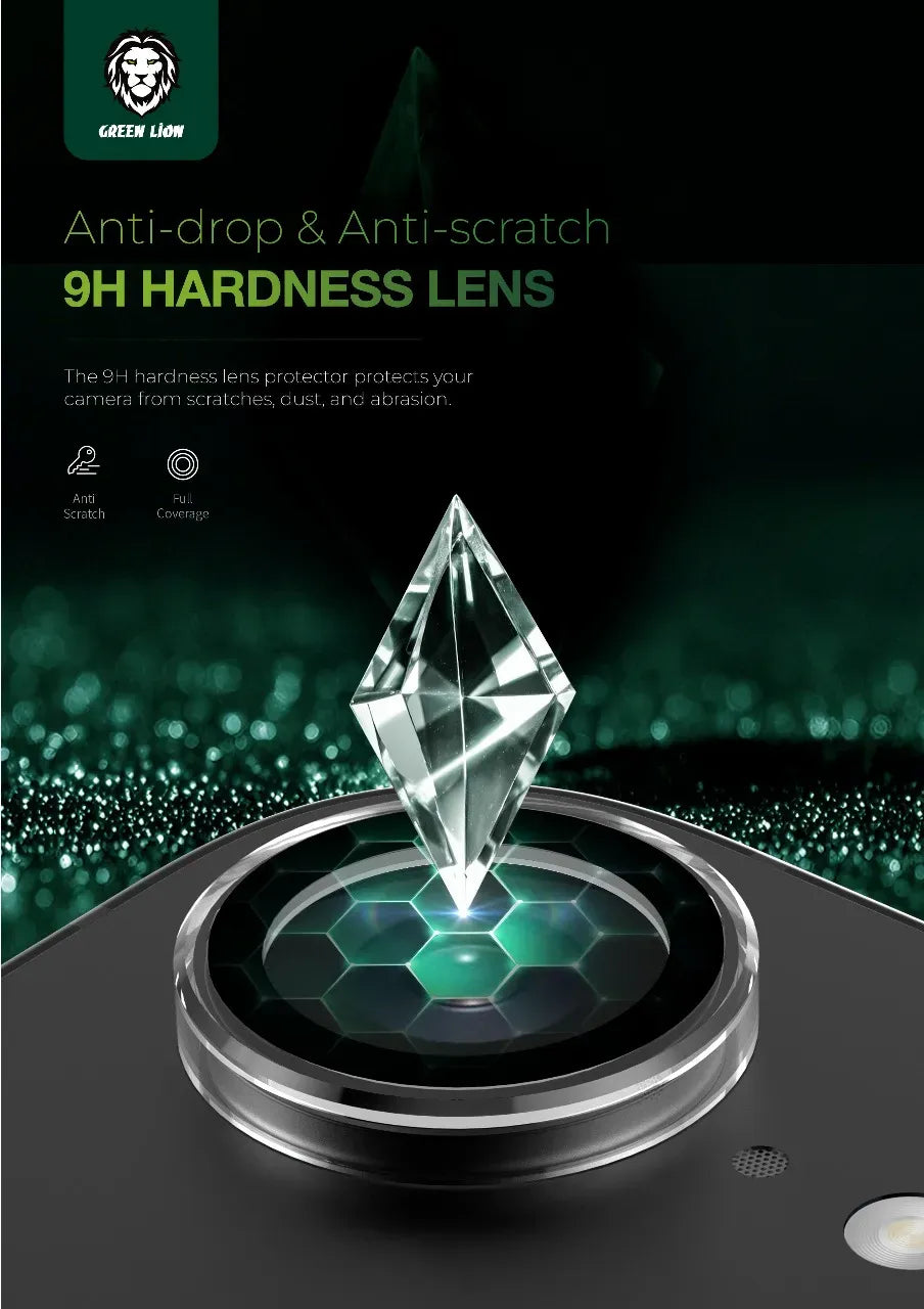 Green Lion Solo Camera Lens for Iphone 16e Clear – image 9