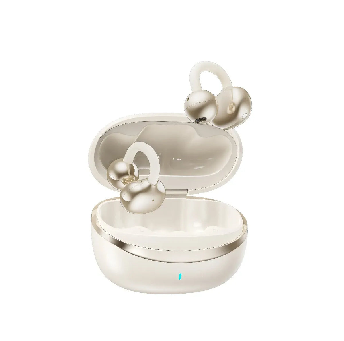 Green Lion Sonix Clip On Earbuds - Cream – image 5
