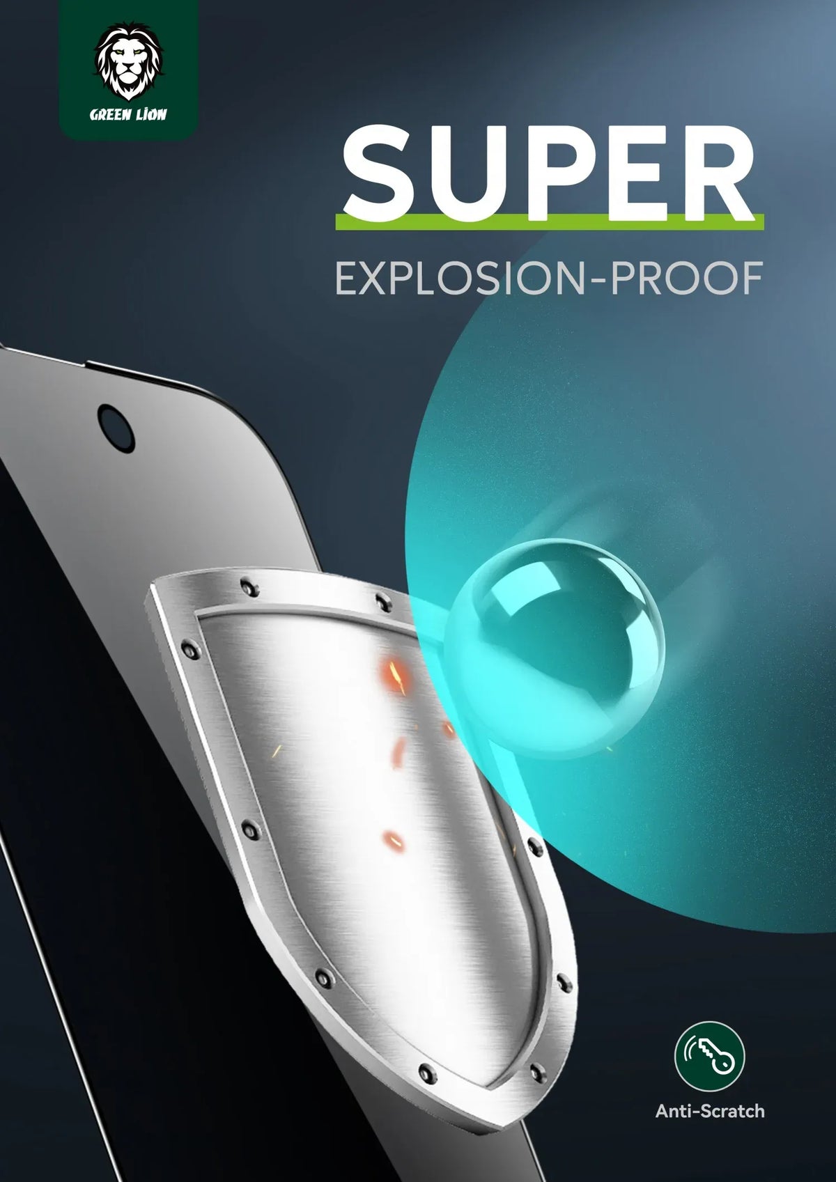 Green Lion 9h Steve Privacy Full Glass Screen Protector Iphone 14 Plus – image 6