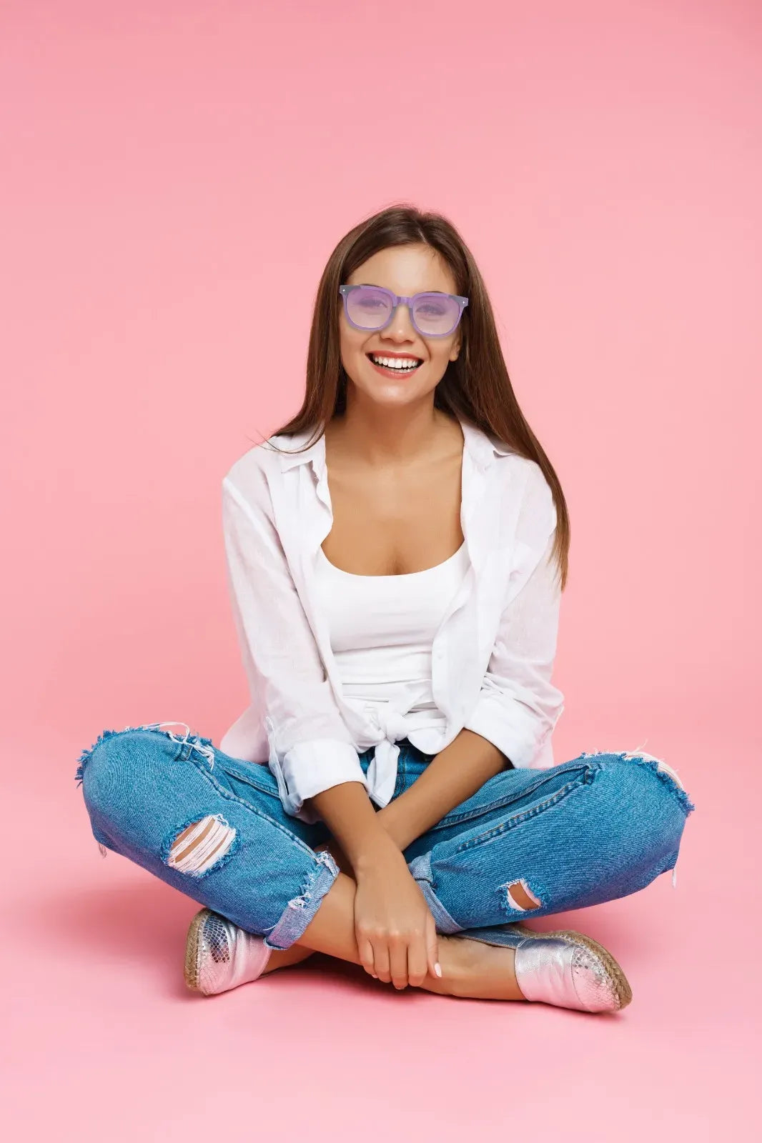 Powerology Nice Smart Audio Sunglasses Purple – image 3