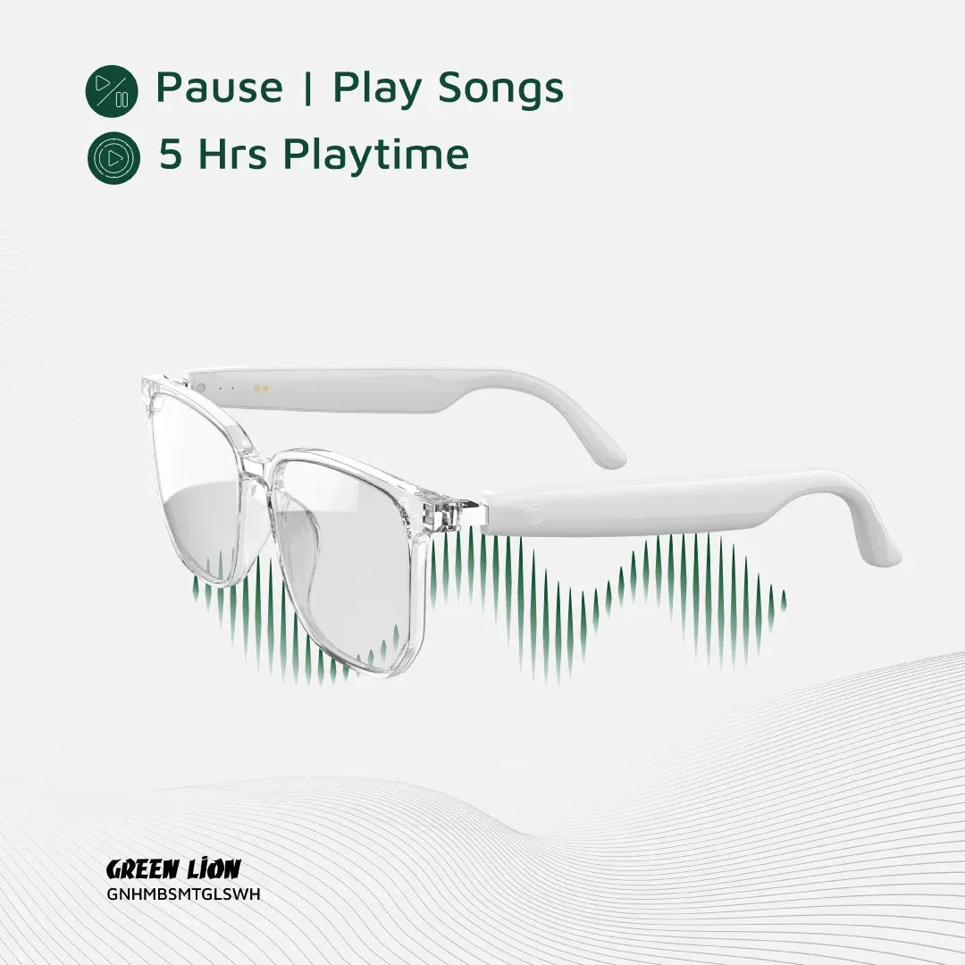 Green Lion Hamburg Smart Glasses White – image 12