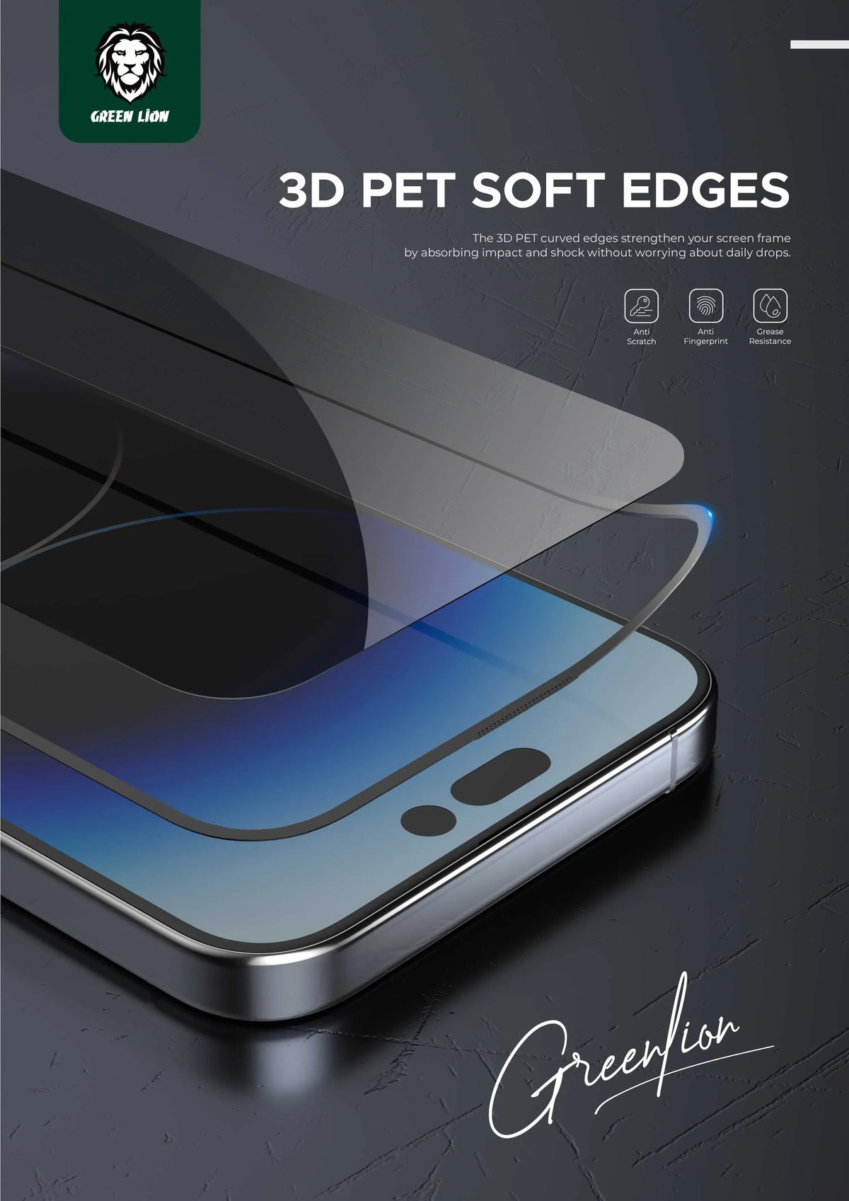 Green Lion Diego Pet Privacy Screen Protector - Black Edge/Privacy – image 9