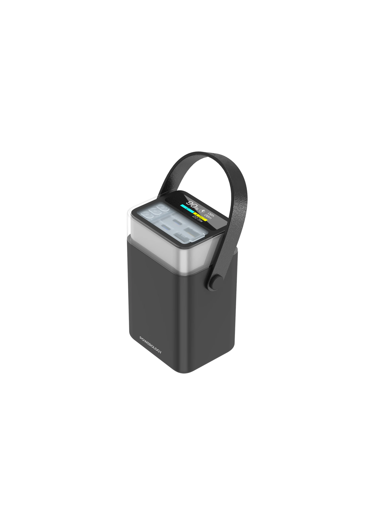 Powerology Halo Beam 40000mAh Power Bank PD 65w Black – image 1