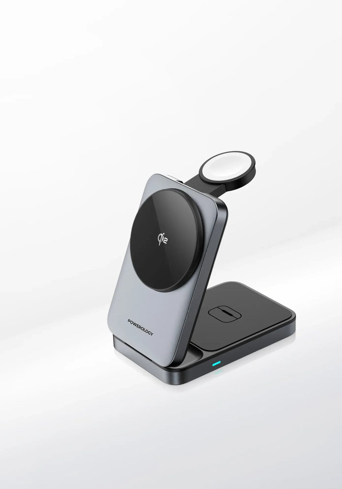 Powerology Qi2 Fast Charging Multi Device Hub Black – image 10