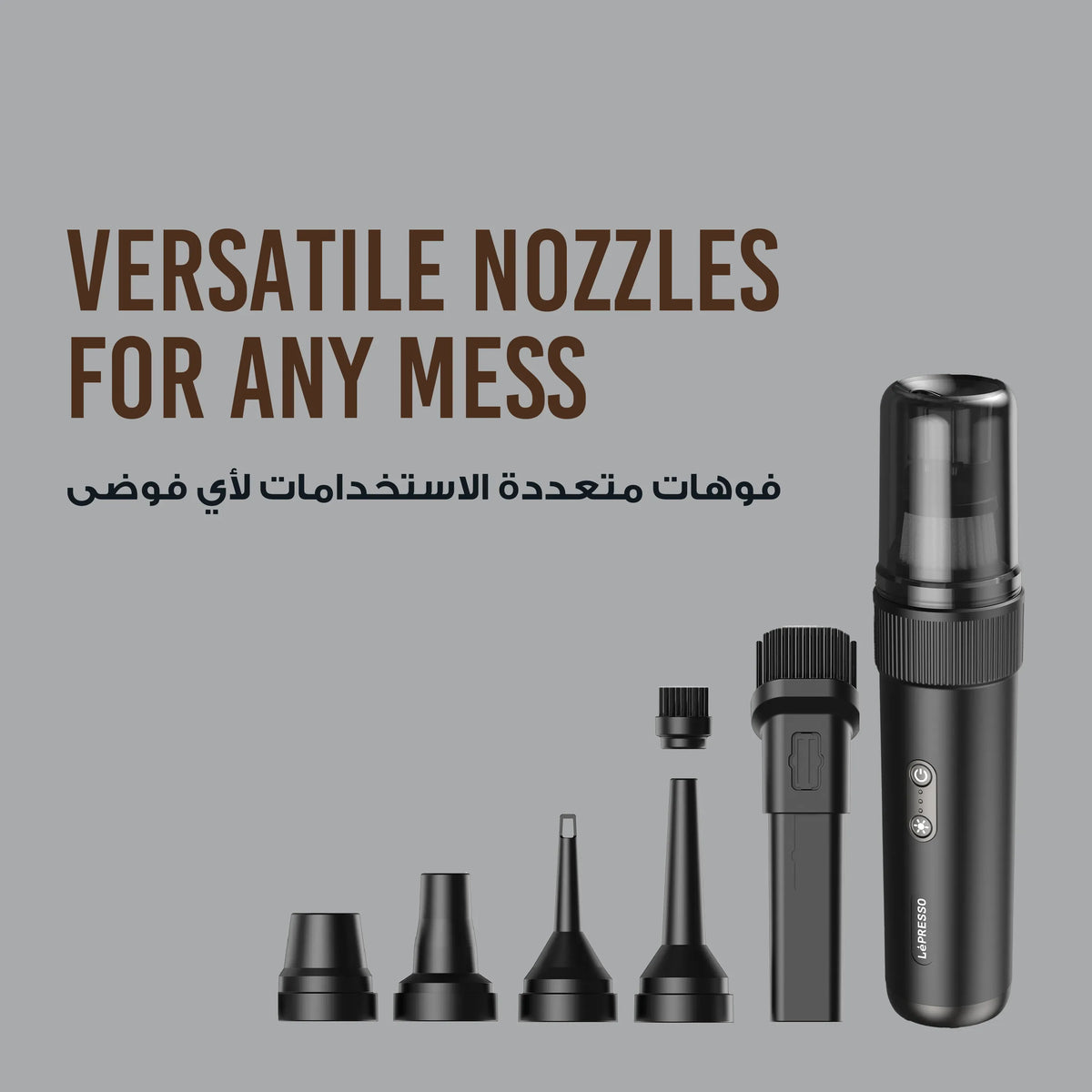 LePresso Espressovac Portable Vacuum Cleaner Black – image 16