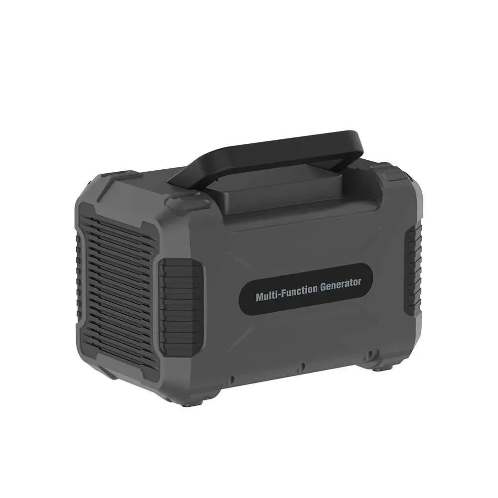 Powerology 140400 m Ah Power Generator 500 W Pure Sine-Wave Output - Black
