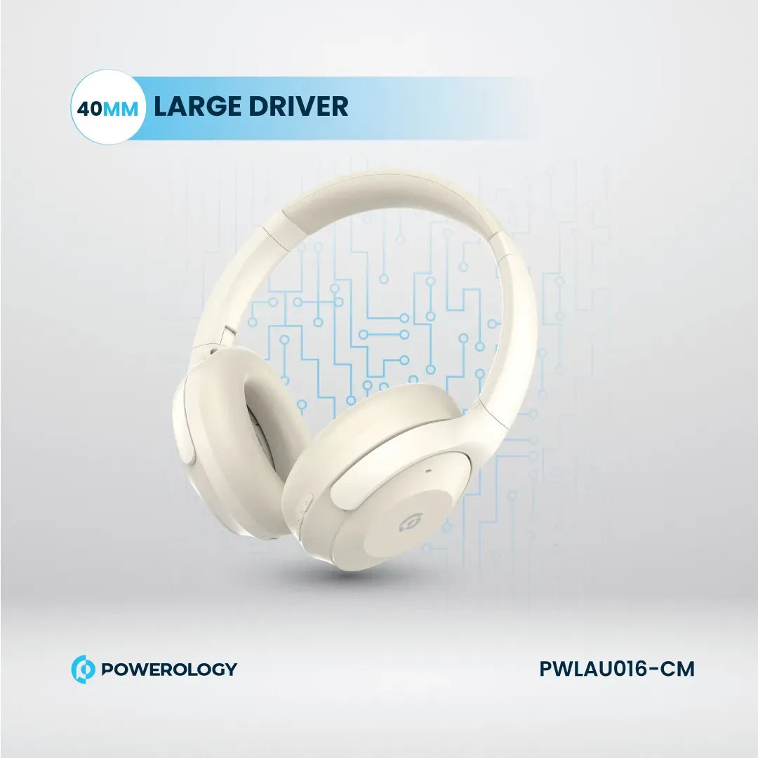 Hybrid ANC Head Phone - Cream – image 3