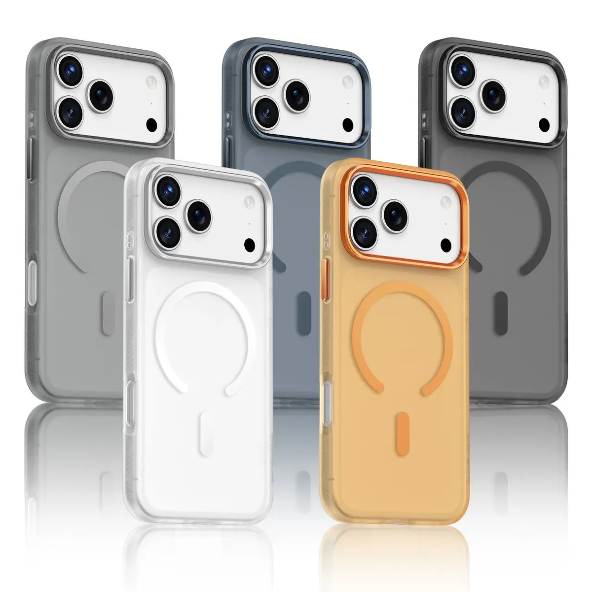 Green Lion Matte Mag Safe X Case - BlueTitanium – image 3