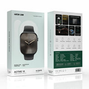 Green Lion Active 1046 MM Smart Watch - Black