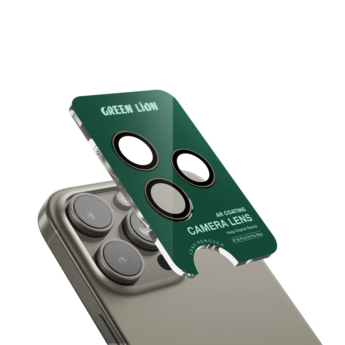 Green Lion Classic Camera Lens - Natural Titanium – image 3